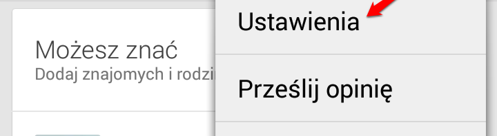 Jak wyłączyć przesyłanie zdjęć z Google+ w telefonach z Androidem?