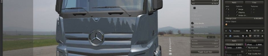 ETS 2: prace nad Mercedes-Benz New Actros wciąż trwają