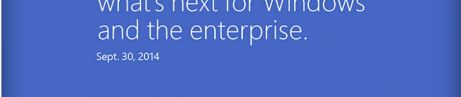 Microsoft zaprasza 30 września na konferencję. Pokażą system Windows 9