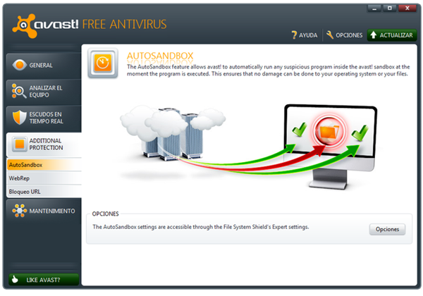 AutoSandbox de avast! 6.0
