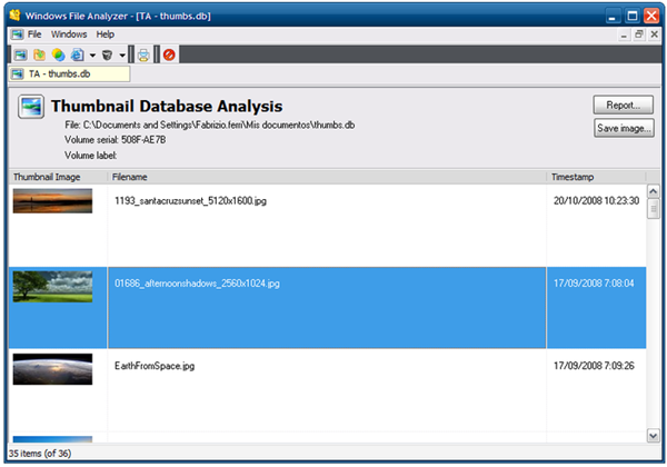 Windows File Analyzer Windows File Analyzer