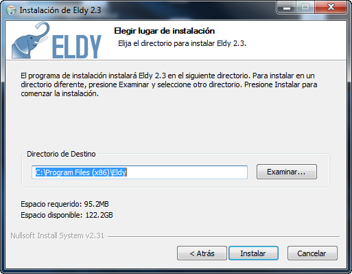 Instalador de Eldy