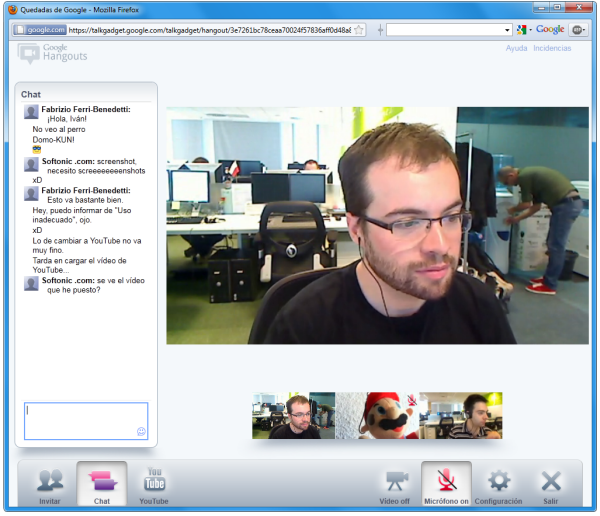 Google Hangout