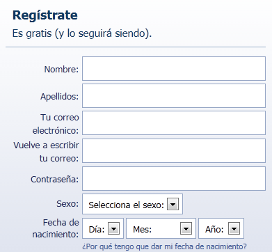 Registro-facebook