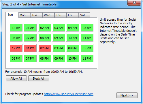 Bloquear redes sociales