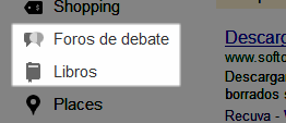 Filtros de contenido para foros y libros