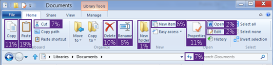 Los comandos más usados del Explorador de Windows