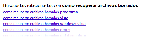 Búsqueda relacionada