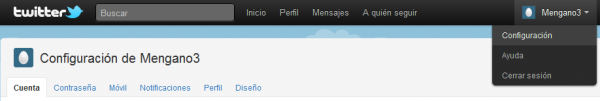 twitter-configuracion