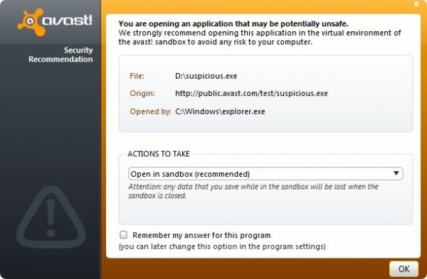 Avast-AutoSandbox Avast-AutoSandbox