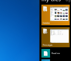 Abre aplicaciones y documentos al estilo Windows 8