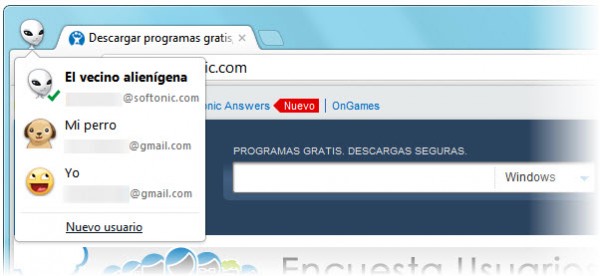 chrome usuarios