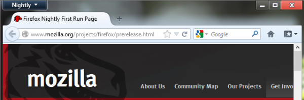 Prueba la nueva interfaz de Mozilla Firefox: Australis