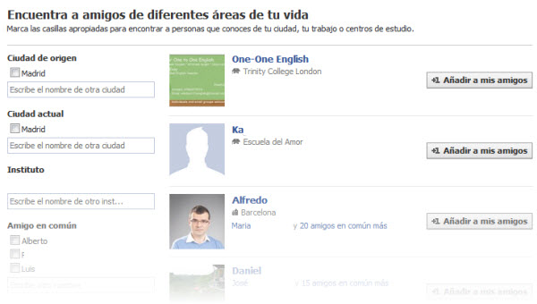 Reconectar amigos