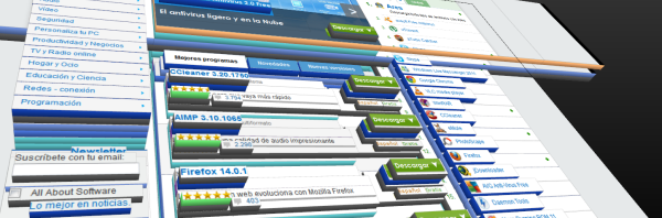 Un mapa 3D de cualquier web con Firefox