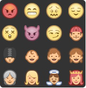 Los emojis se unen a los emoticonos de Facebook