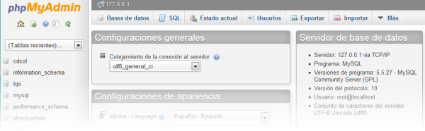 Phpmyadmin