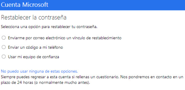 Recuperacion password Microsoft Recuperacion password Microsoft
