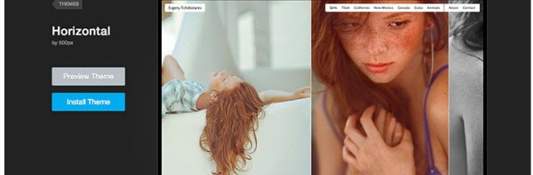Nuevos portfolios de 500px