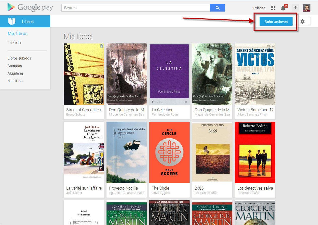 Cómo subir tus propios libros a Google Play Books - Softonic