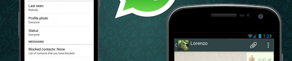 Cómo esconder tu última conexión en WhatsApp para Android