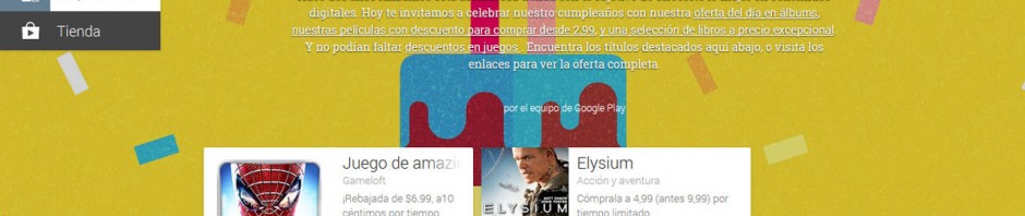 Google Play celebra su aniversario con descuentos en varios juegos (FIFA 14, Asphalt 8, Spiderman…)