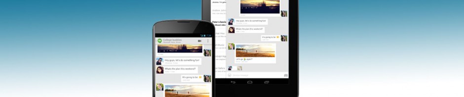 Google fusiona los SMS y los chats en la nueva versión de Hangouts para Android