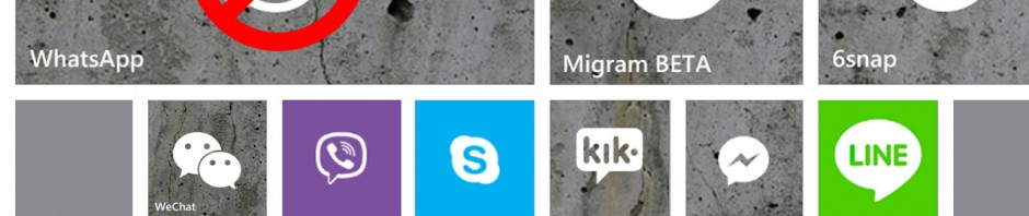 8 alternativas a WhatsApp para Windows Phone