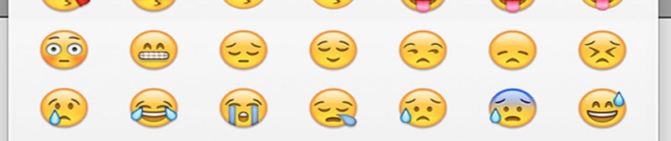 Los emoticonos y emoji de Facebook