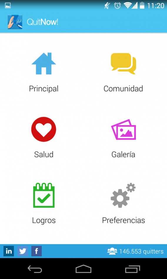 Quitnow inicio