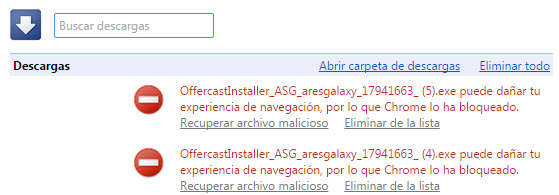 descargar aplicación maliciosa