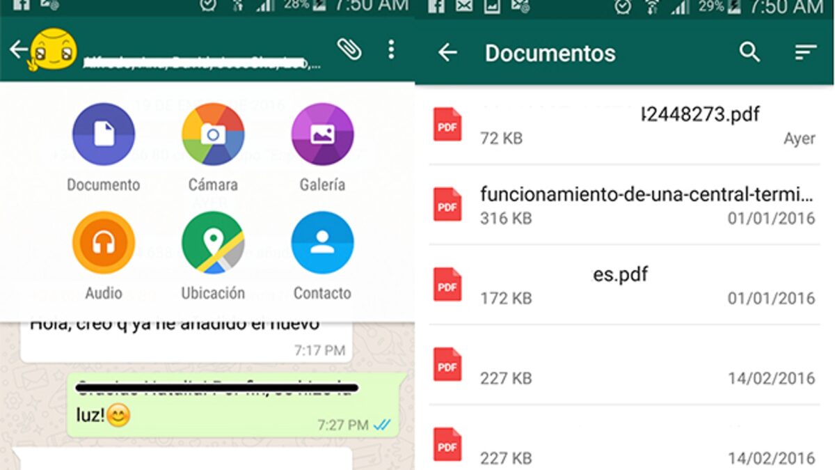 WhatsApp: estos son los tipos de documentos que podrás compartir