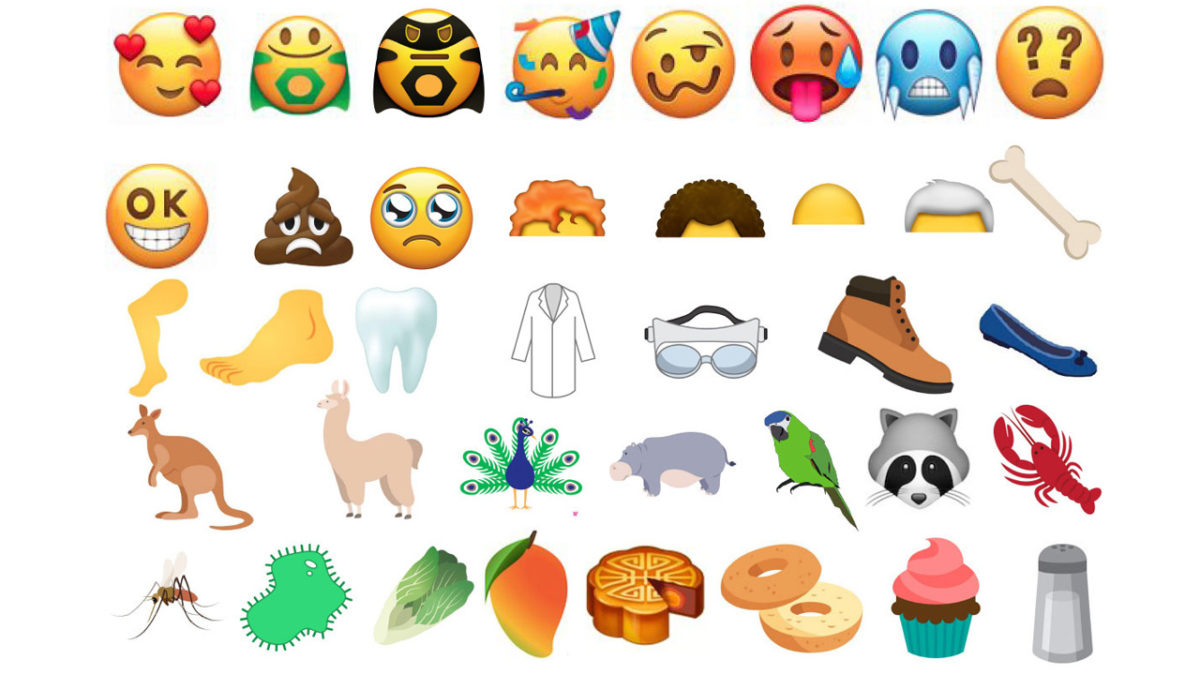 Estos son los 67 nuevos emojis que llegarán en 2018