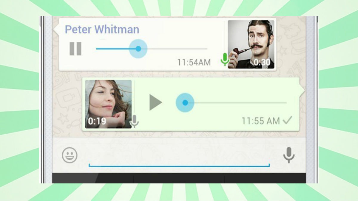 WhatsApp mejora su función de enviar notas de voz