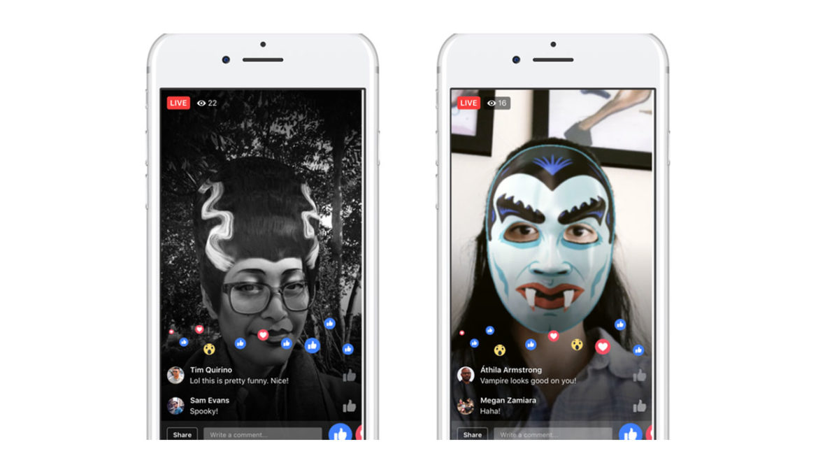 Facebook celebra Halloween con estas sorpresas terroríficas