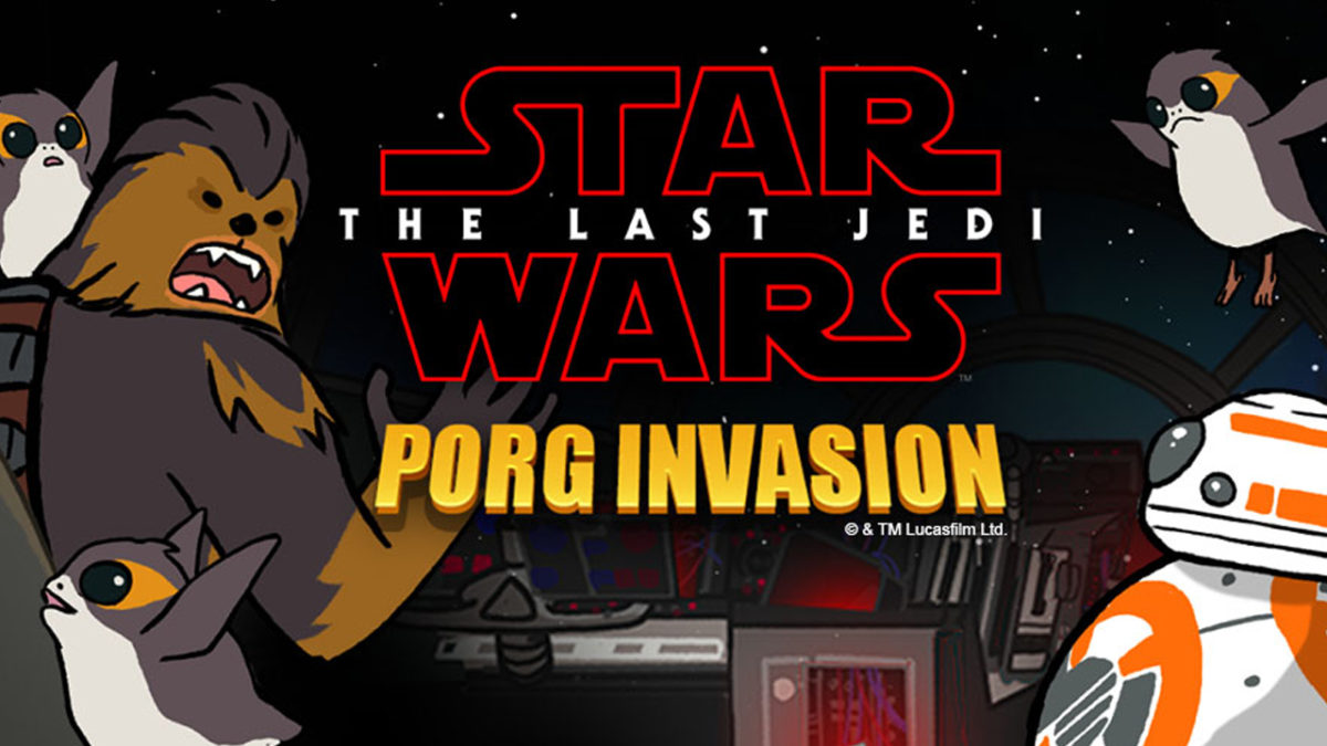 Star Wars: The Last Jedi Porg Invasion llega a Facebook (y sin spoilers)