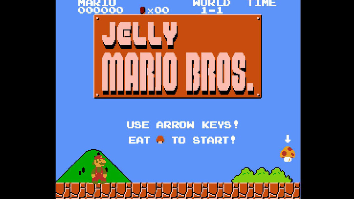 Jelly Mario es un juego gratuito de Mario Bros. que te divertirá y desquiciará