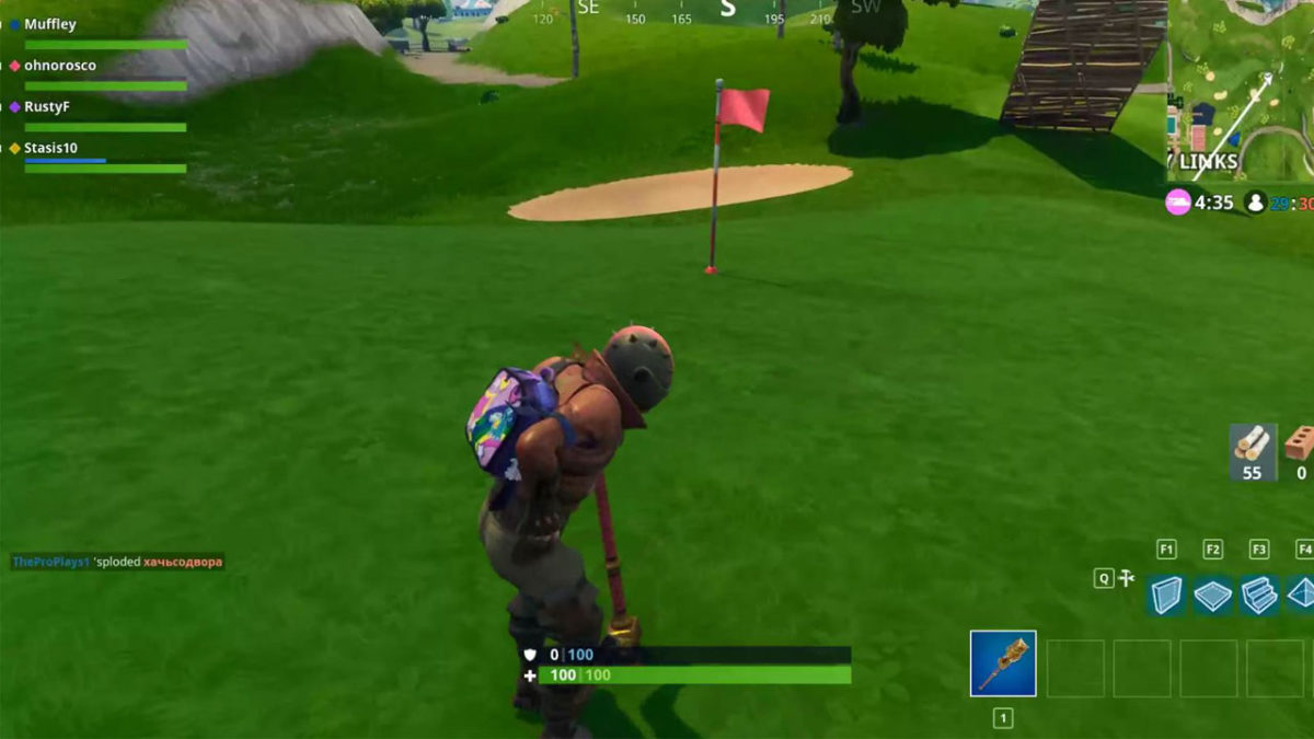 La Temporada 5 de Fortnite esconde un entretenido minijuego de Golf