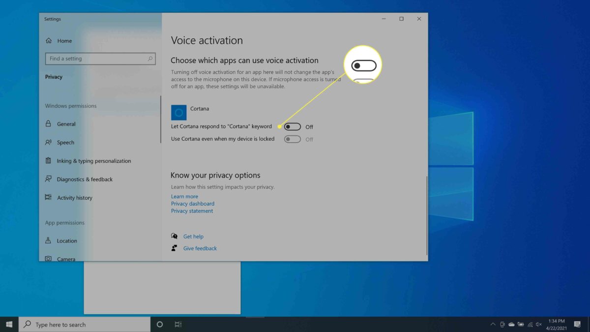 Windows 10: Cómo desactivar a Cortana