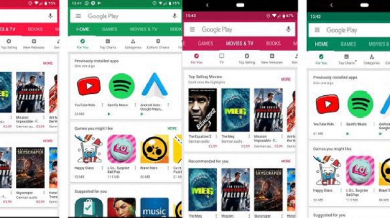 Nuevas funciones y un pequeño lavado de cara para la Google Play Store ...