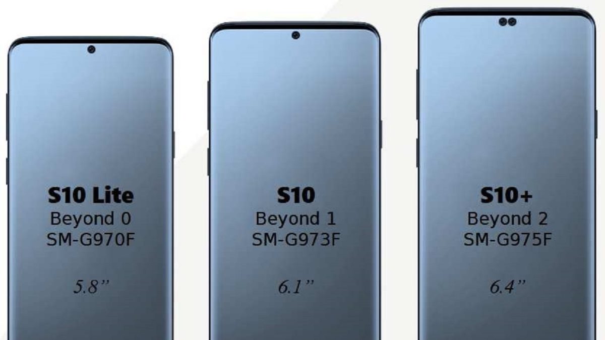 Samsung Galaxy S10: filtrada fecha de lanzamiento y todas sus versiones