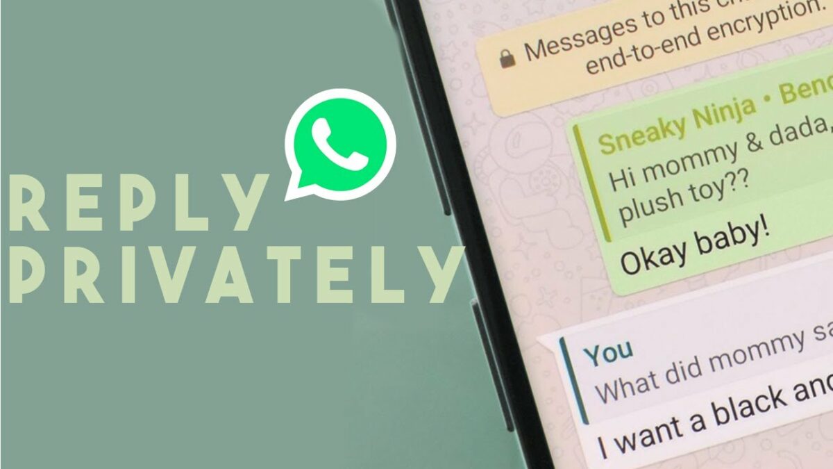 WhatsApp: cómo responder en privado a un mensaje en grupo