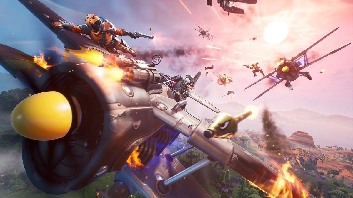 Fortnite avion