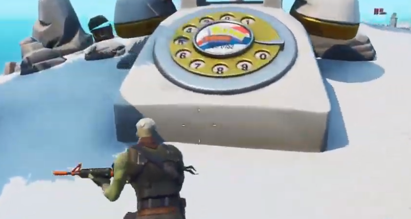 Visita un teléfono gigante, un piano grande y un pez que baila gigante: Desafío de la Semana 2 de Fortnite Battle Royale