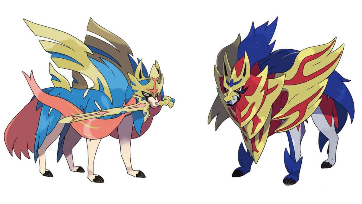 Se revelan los dos Pokémon Legendarios de Espada y Escudo: Zamazenta y Zacian