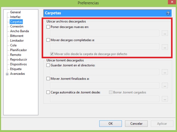 Cómo configurar uTorrent