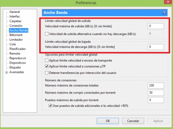 Cómo configurar uTorrent