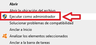 Ejecutar archivo como administrador
