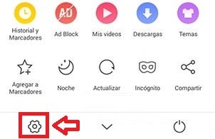 Ajustes UC Browser