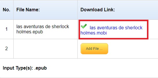 Cómo convertir un archivo EPUB a MOBI
